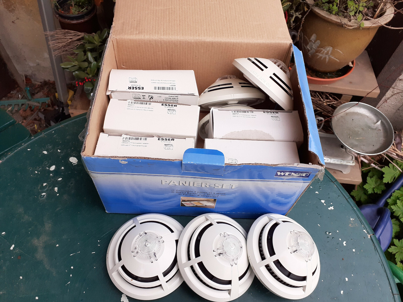 Esser O2T smoke detector 802374 prod. date 2019 - 0 operating hours new original packaging