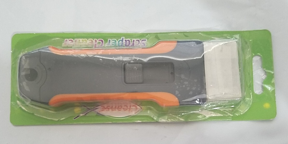 Razor Blade Scraper Tool with 15Pcs Extra Blades, Cleaning Razor Scraper