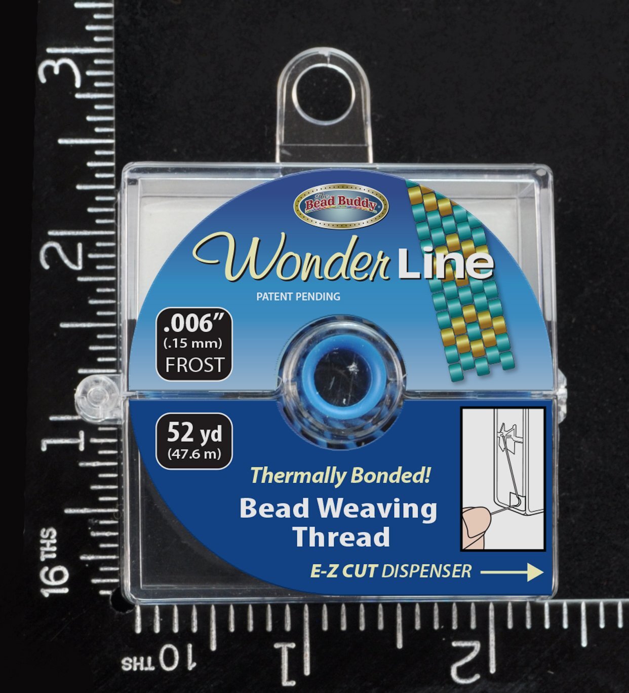 (2 Pack) Bead Buddy Wonder Line Bead Weaving Thread.006" 52 yd.