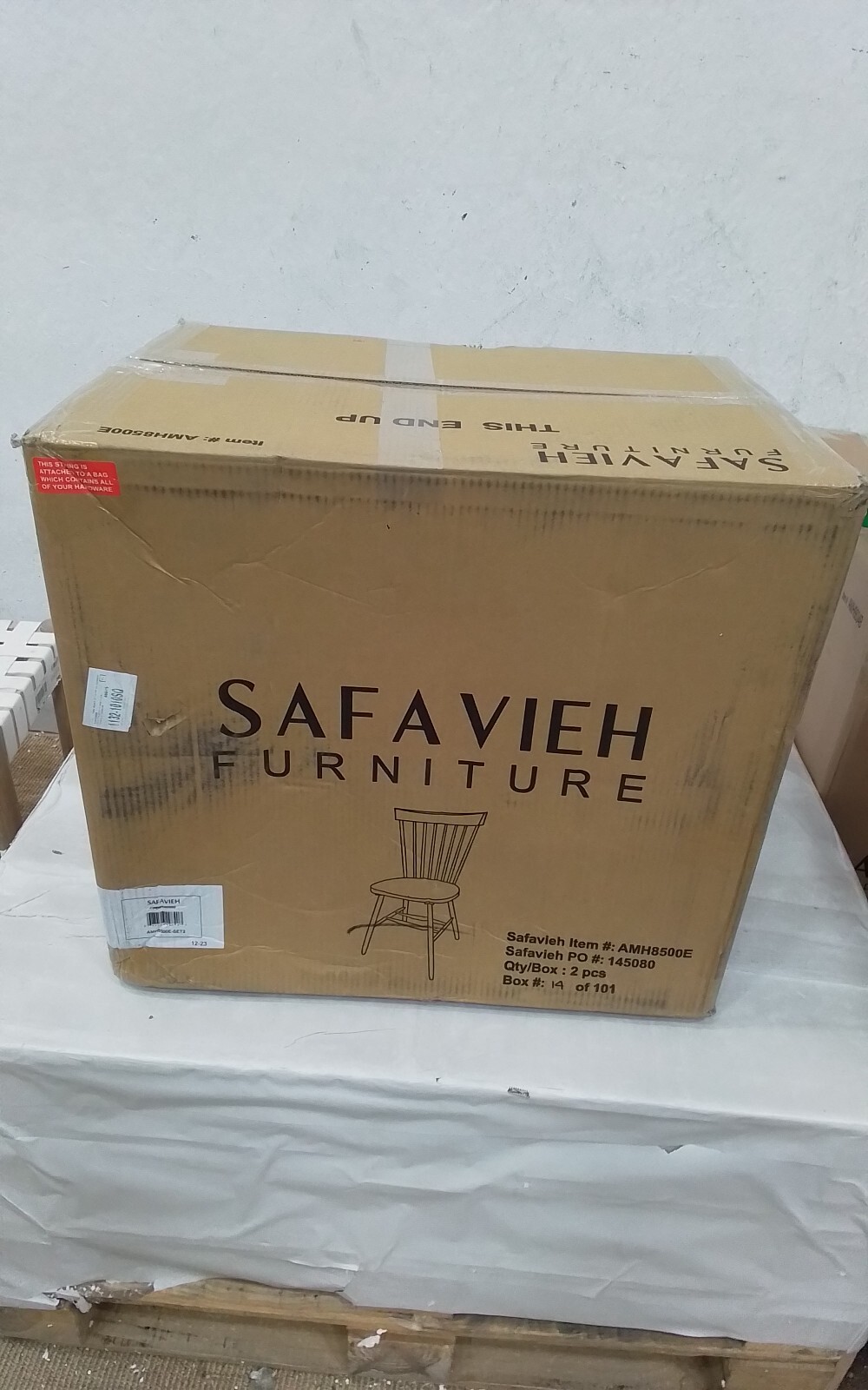 Safavieh PARKER SPINDEL SIDE CHAIR, Reduced Price 2172733335 AMH8500E