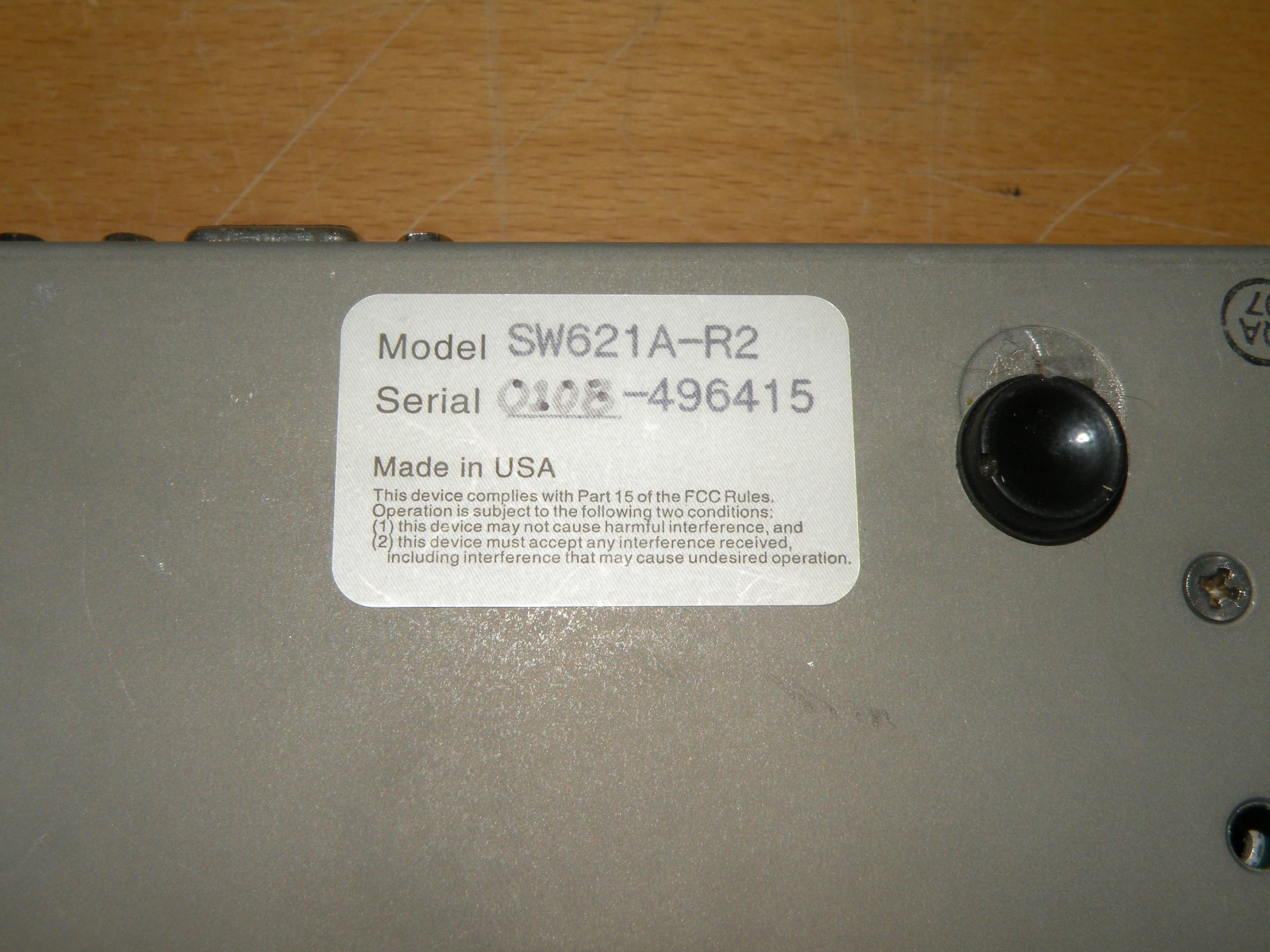 Black Box ServSwitch 2 Port KVM Switch SW621A-R2