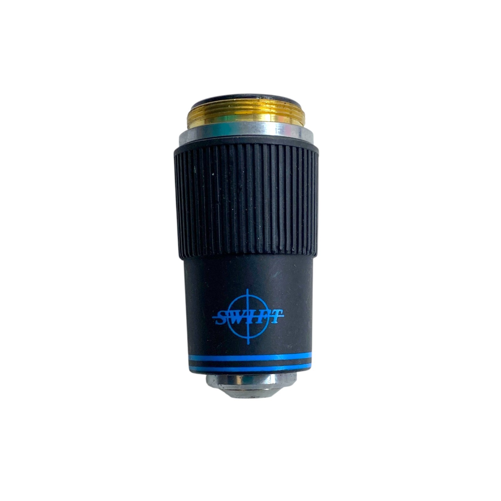 Swift DIN 40x / 0.65 Microscope Objective Lens Blue Band