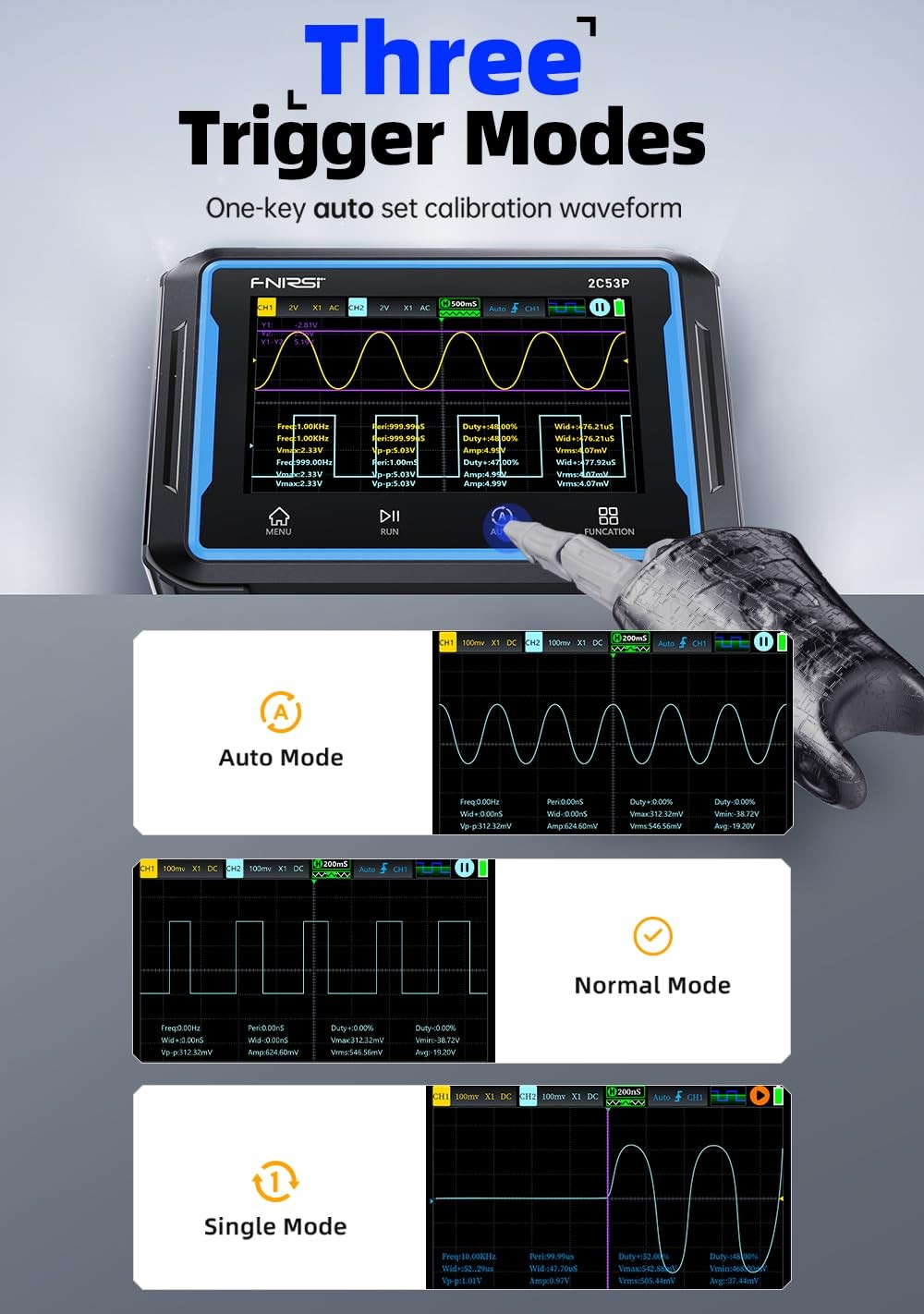 Oscilloscope Multimeter Signal Generator