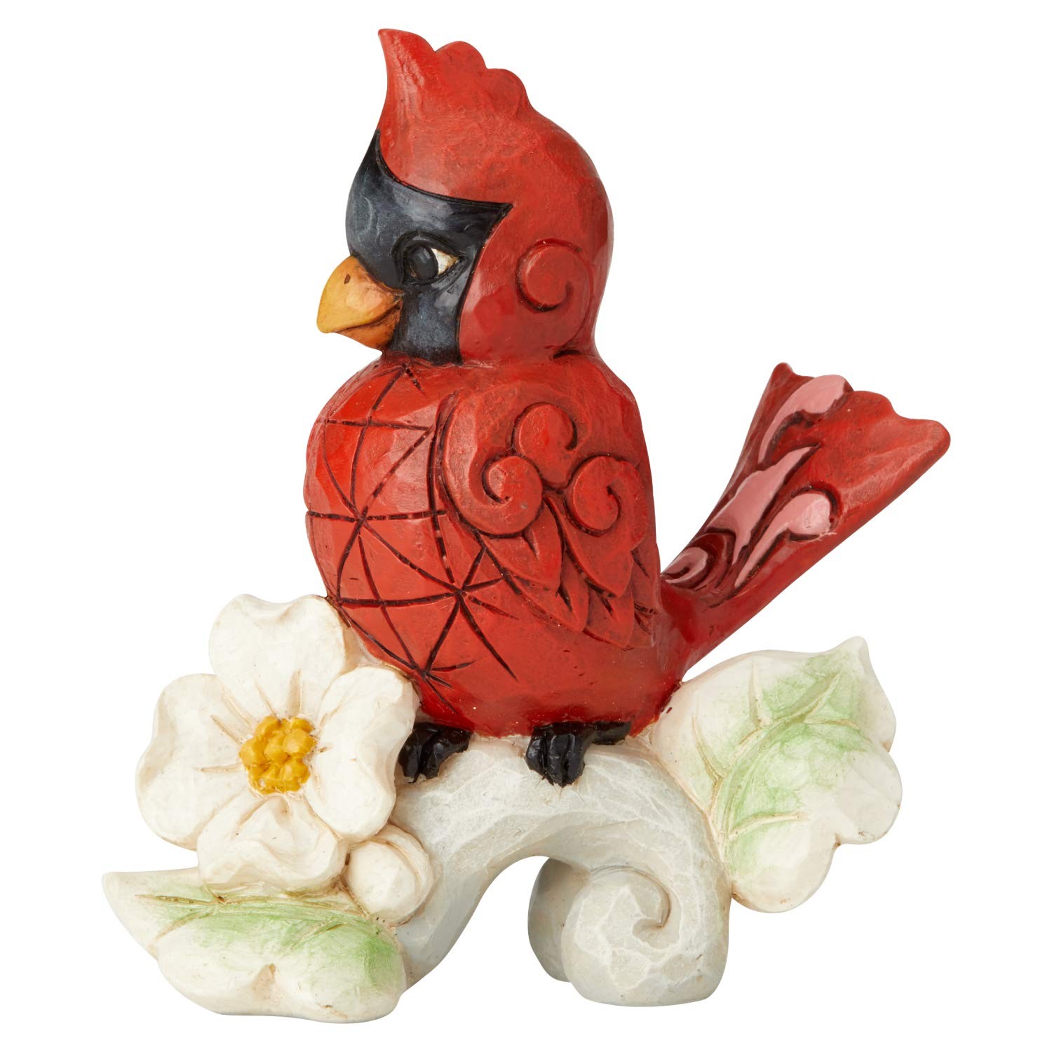 Enesco Jim Shore Heartwood Creek Cardinal Miniature Figurine, 3.35 Inch, Multico