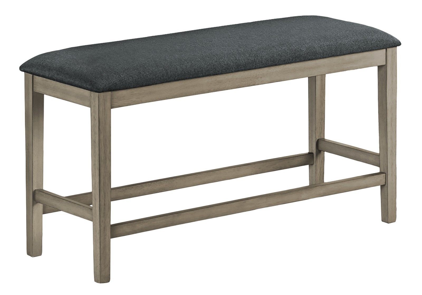 Bench, 42" Rectangular, Dining Room, Kitchen, Upholstered, Wood, Transitional