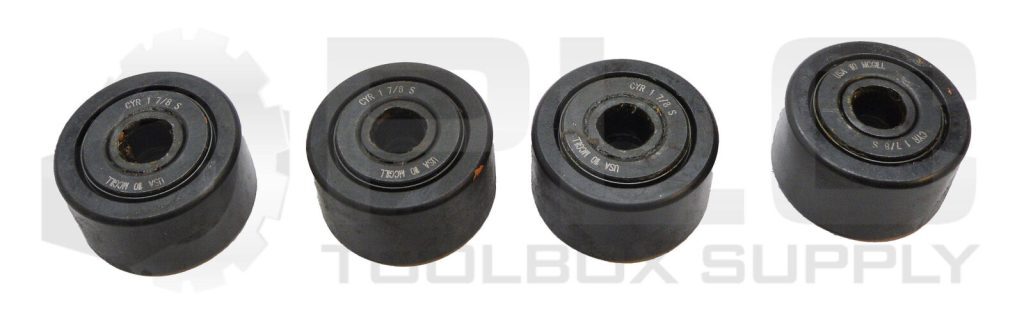 LOT OF 4 MCGILL CYR 1 7/8 S CAM YOKE ROLLER 1-7/8"