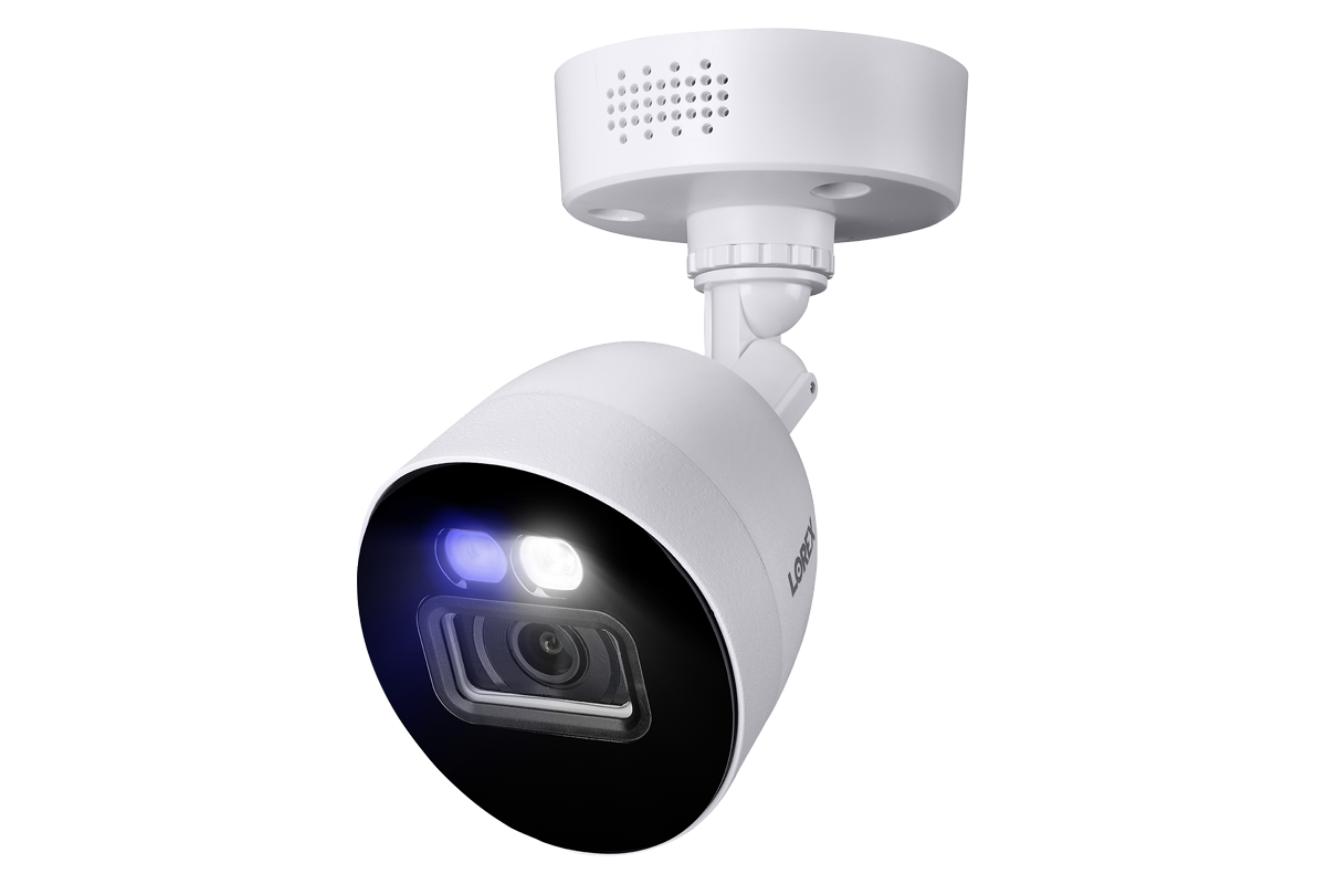 Lorex C884DA 4K UltraHD Smart Deterrence CVI Wired Bullet Security Camera(M.Ref)