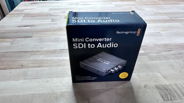 BLACKMAGIC DESIGN Mini Converter SDI to Audio 4K