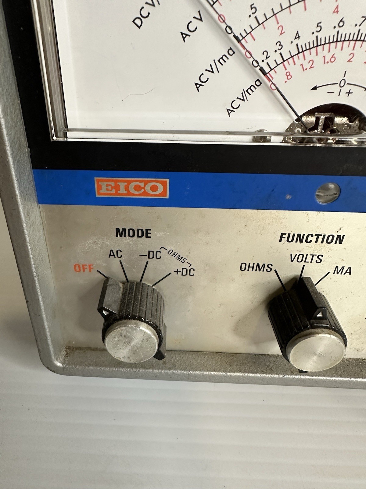 Vintage Eico 242 Solid State FET - TVOM Multimeter w/Probe UNTESTED For Parts