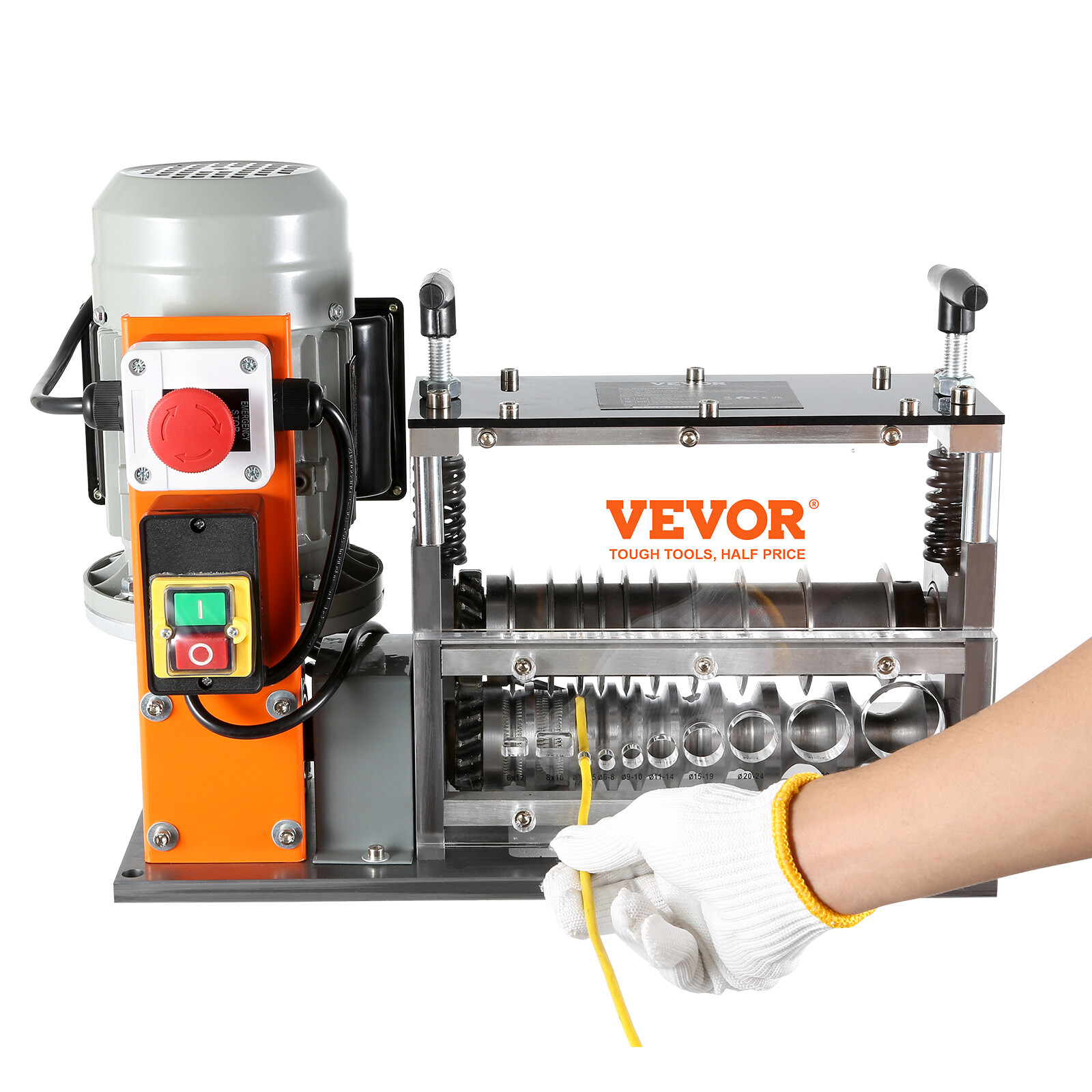 Electric Wire Stripping Machine Copper Cable Stripper 0.06''-1.57'' Visual
