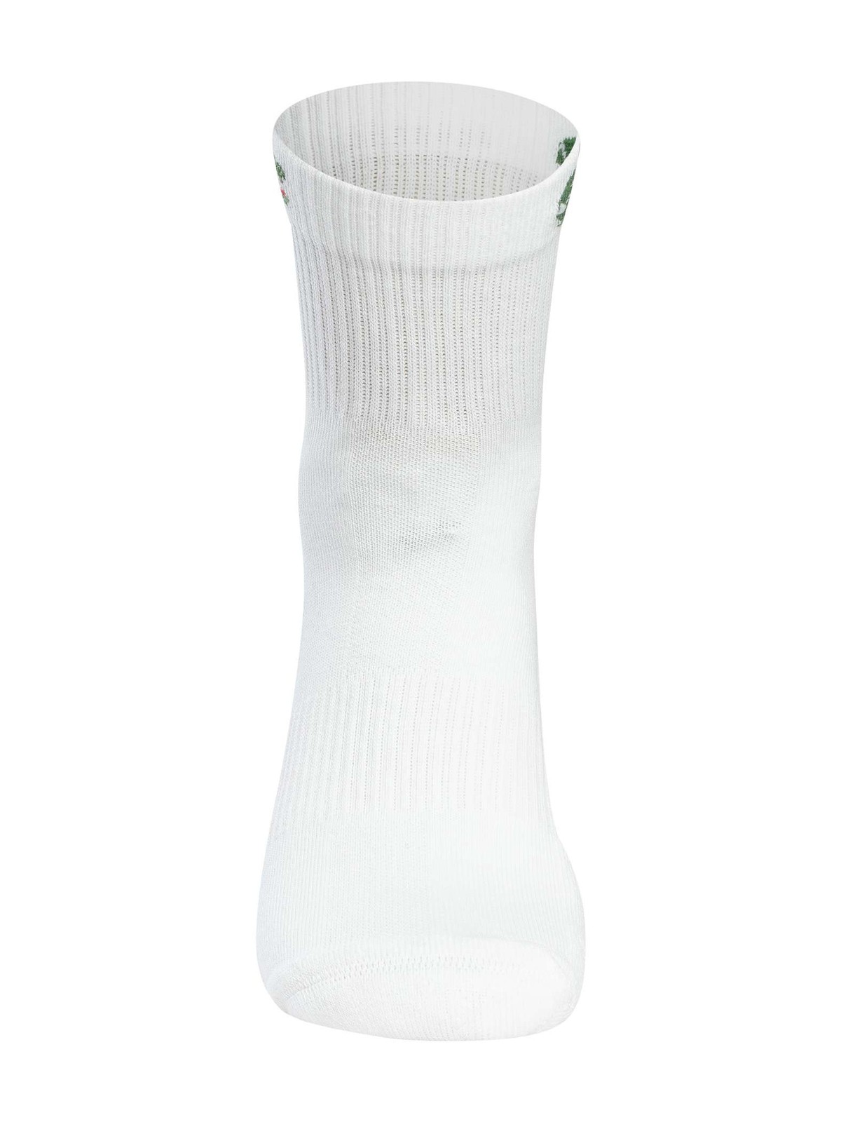 Lacoste Men's 3 Pack Ankle Socks, White