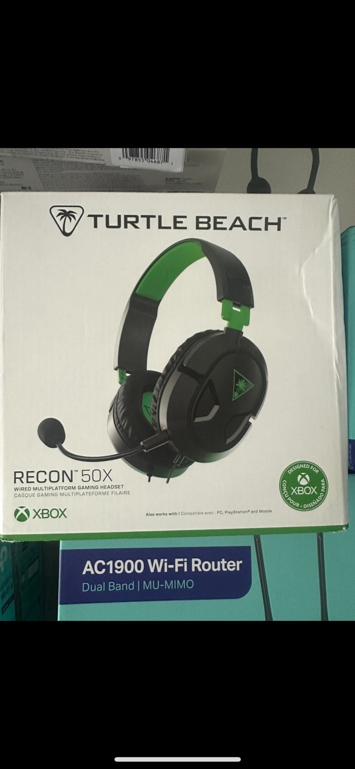 Turtle Beach Recon 50X Wired Multiplatform Gaming Headset