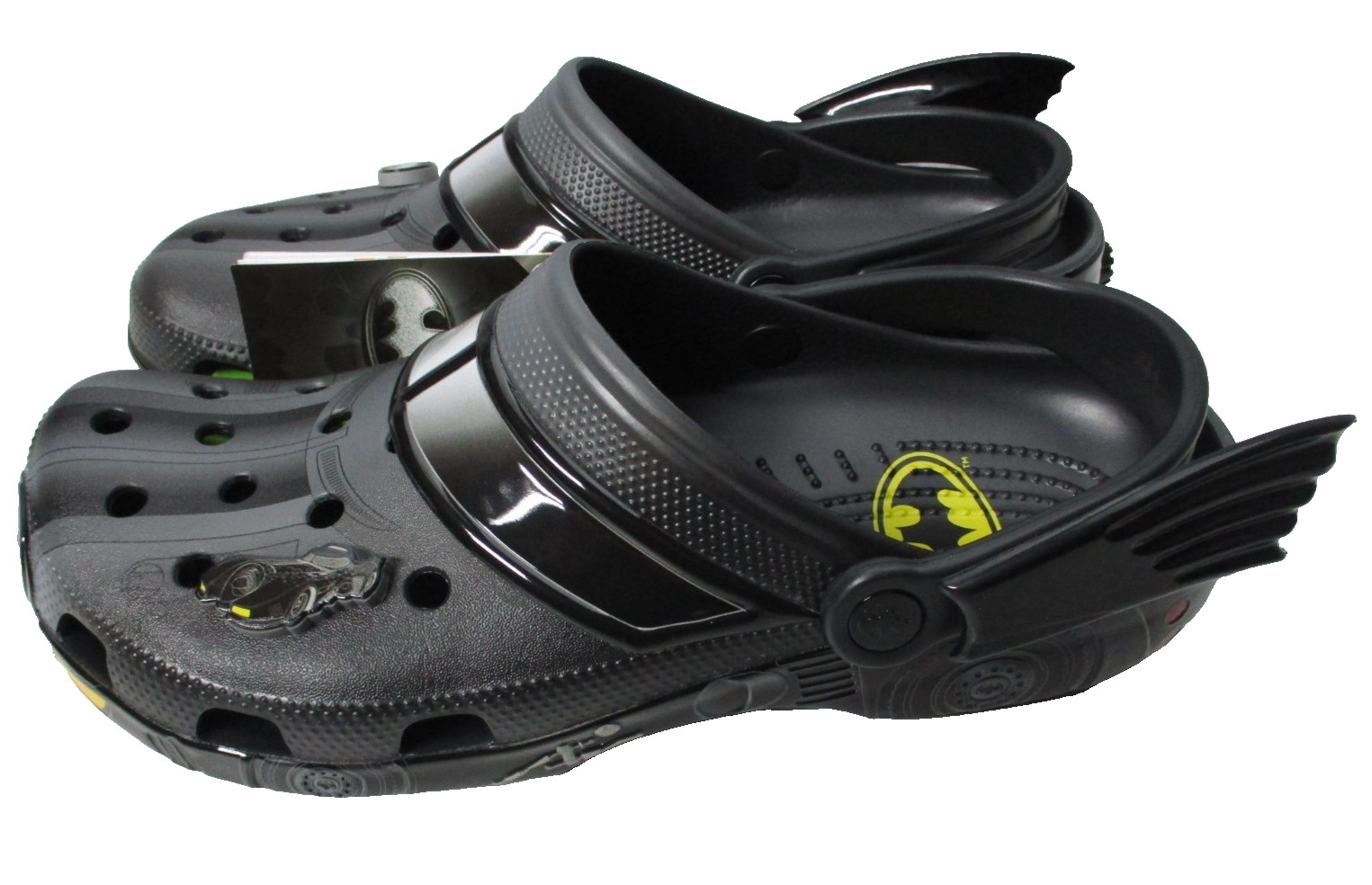 Crocs x Batman Batmobile Classic Black Clog Mens Sz 12