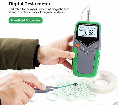 Gauss Meter Surface Magnetic Field Tester Tesla Meter Gaussmeter 1% Accuracy