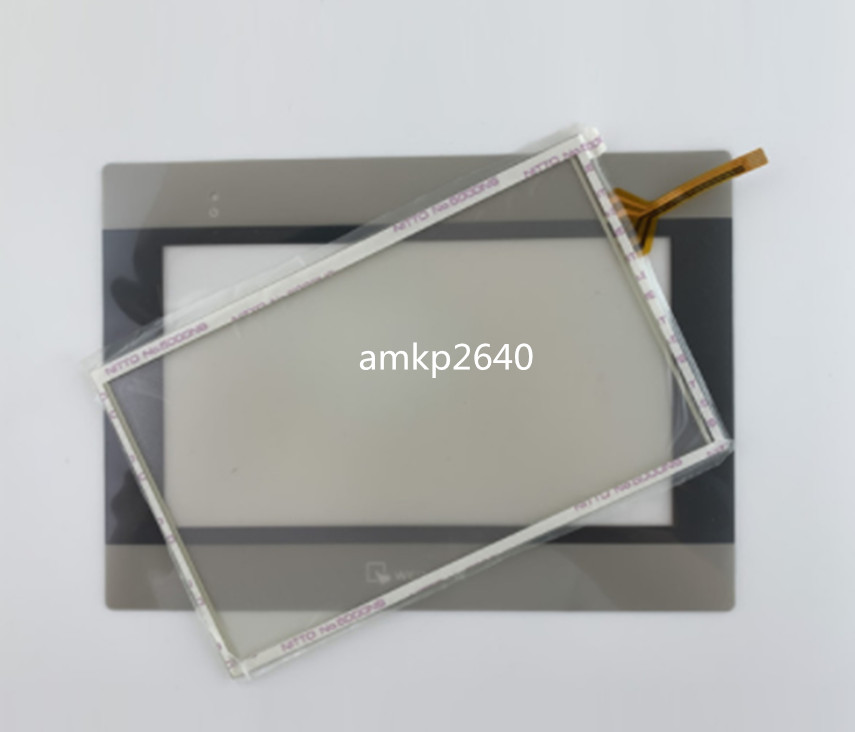 1SET for  MT8071IE with Overlay Film Touch Screen Panel Glass Digitizer