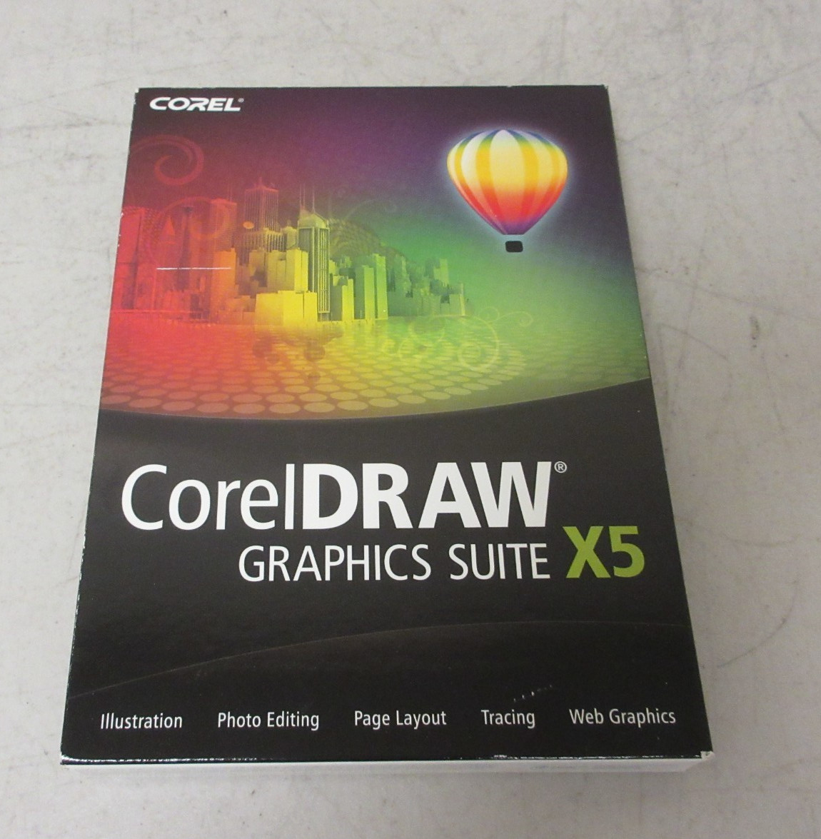 CorelDRAW Graphics Suite X5  w/Guide Book & Product Key