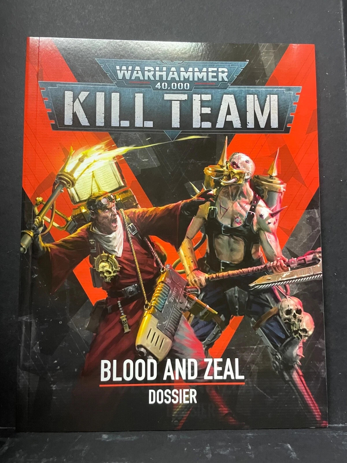New Warhammer 40K Blood & Zeal Dossier Kill Team Sanctifier Goremonger Khorne GW