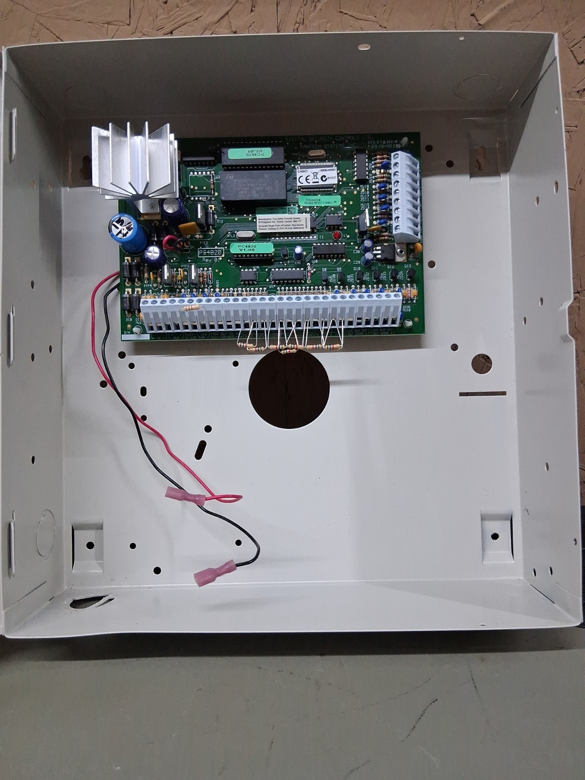 DSC MAXSYS PC4820 v 1.41 Data Interface Module Panel