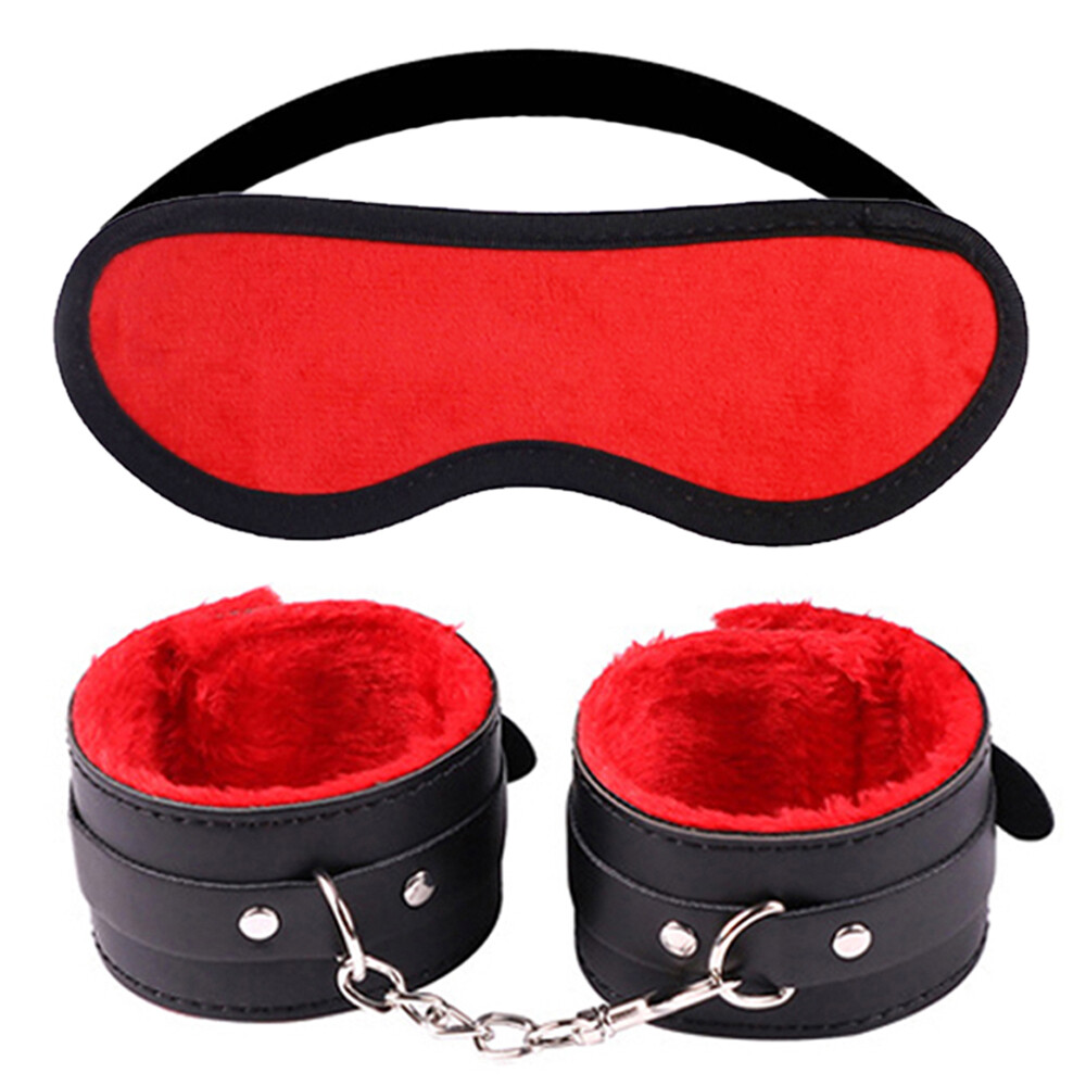 Restraint Handcuffs Adjustable Bondage Wrist cuffs Couples Slave Bdsm 2 pieces