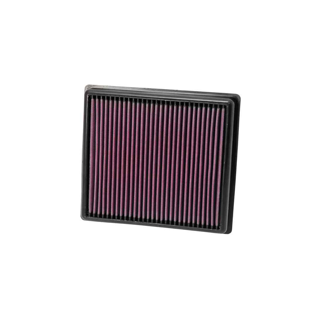 K&N Air Filter Element 33-2990 (Performance Replacement Panel Air Filter)