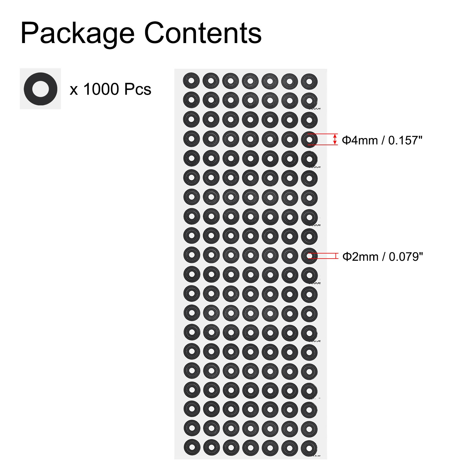 1000pcs 2mm 3D Scanner Markers for 3D Scanner, 3D Tracking Points