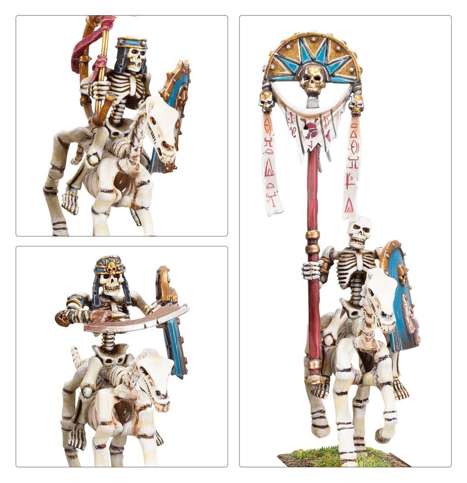 Warhammer: TOMB KINGS OF KHEMRI: SKELETON HORSEMEN