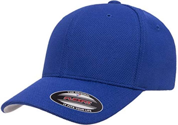 Men's Cool & Dry Pique Mesh Hat One Size Royal