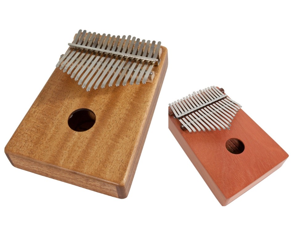 17 Key  Kalimba Mahogny + 17 Key Kalimba Thumb Piano - Red Cedar