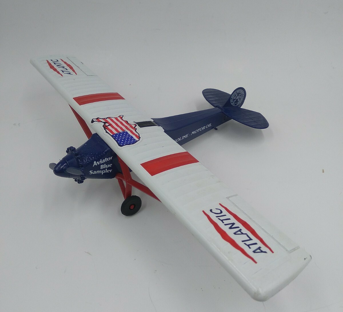 Atlantic Gasoline-Motor Oil Aviator Blue Sampler