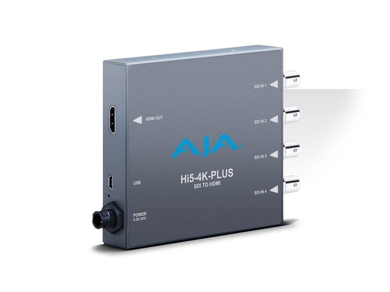 AJA Hi5-4K-Plus SDI to HDMI Converter 4K/60p HDR