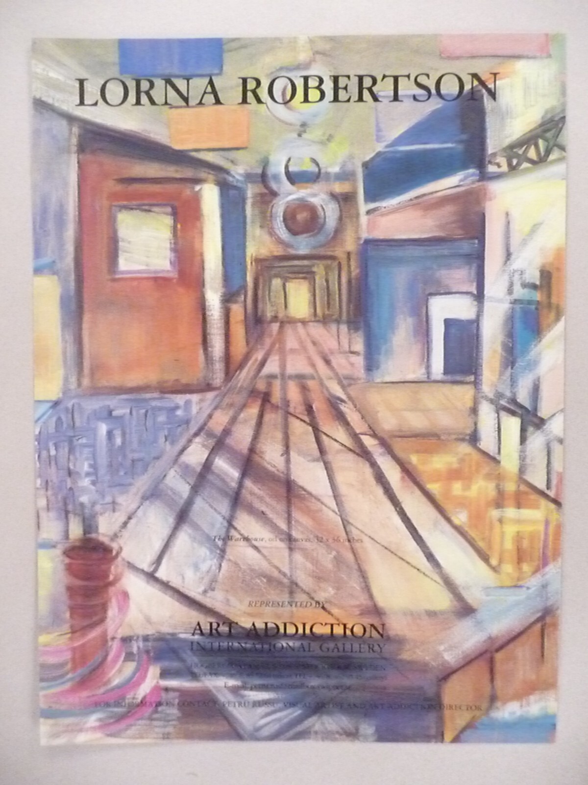 Lorna Robertson MAGAZINE AD - 1996
