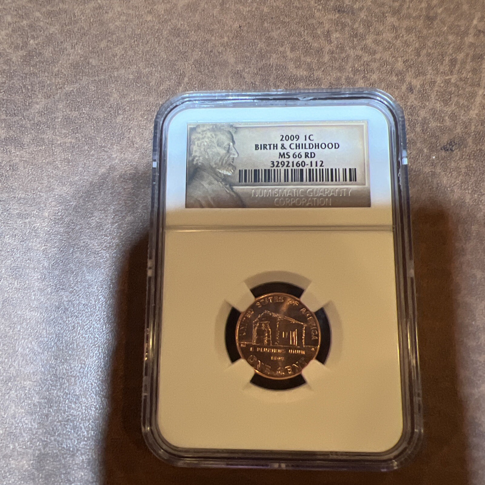 2009 Lincoln Birth & Childhood NGC MS 66 RD