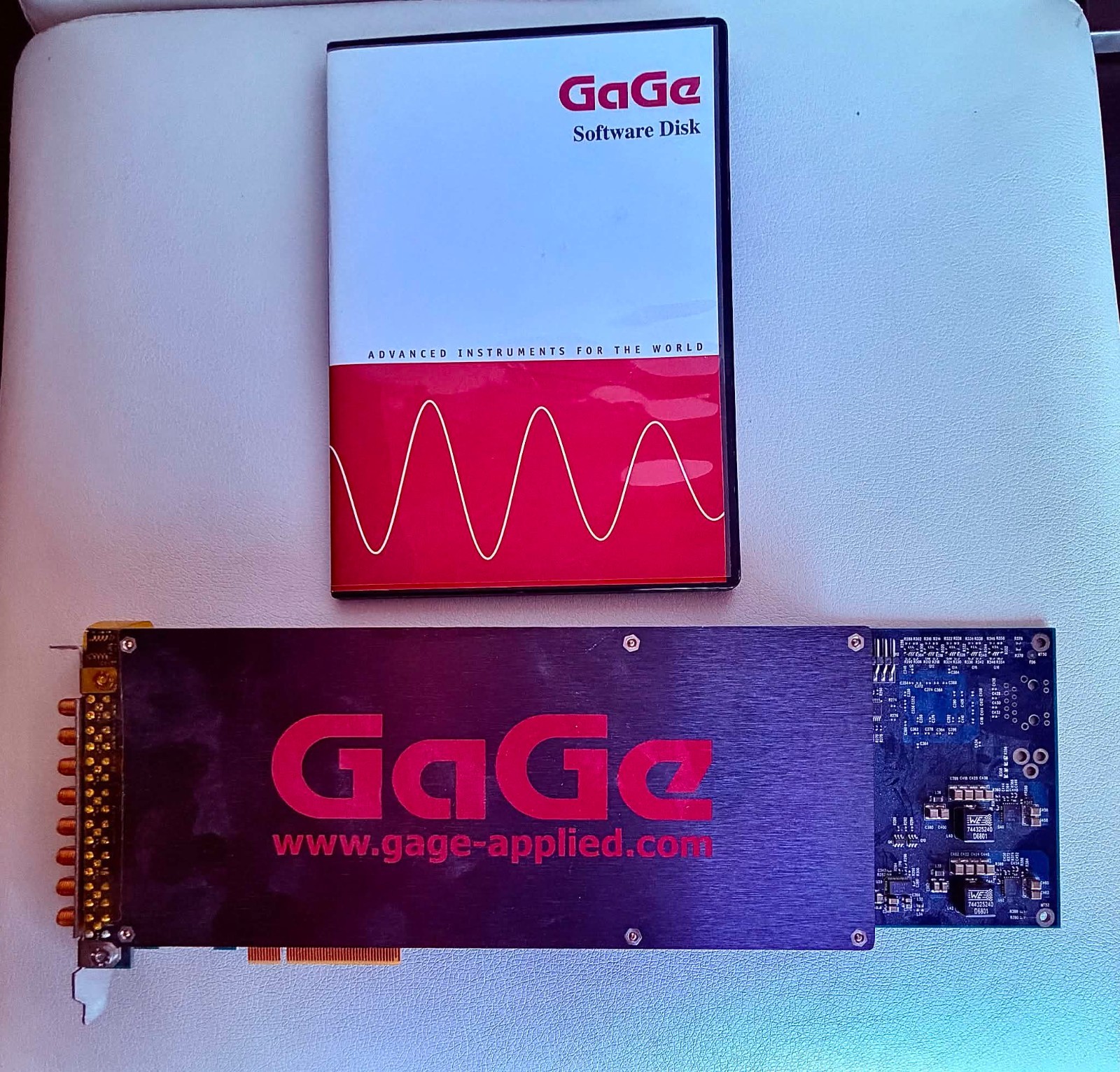 GaGe CSE4447 Oscar CompuScope 4-Chan 16-Bit 100MS/s PCIe Digitazer Oscilloscope