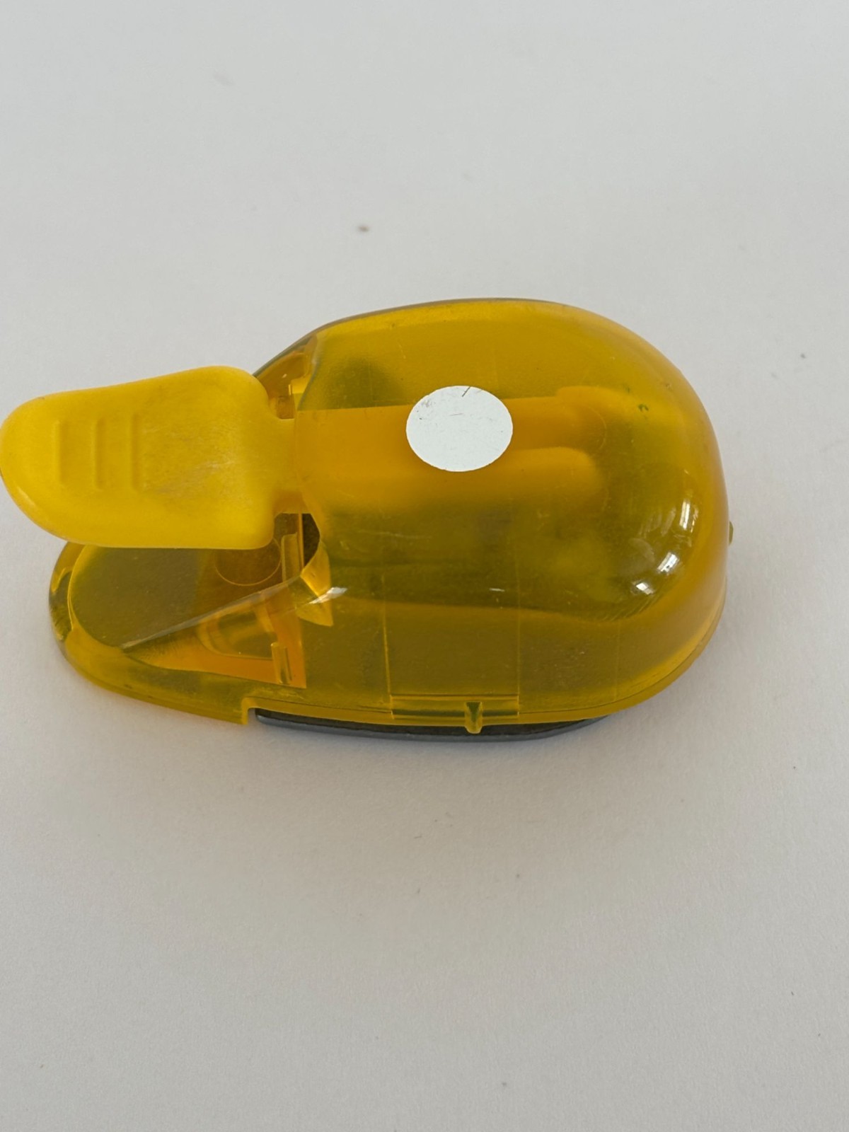 Mini Circle Yellow Paper Punch Crafts Card Making Scrapbooking Small Tiny Dot