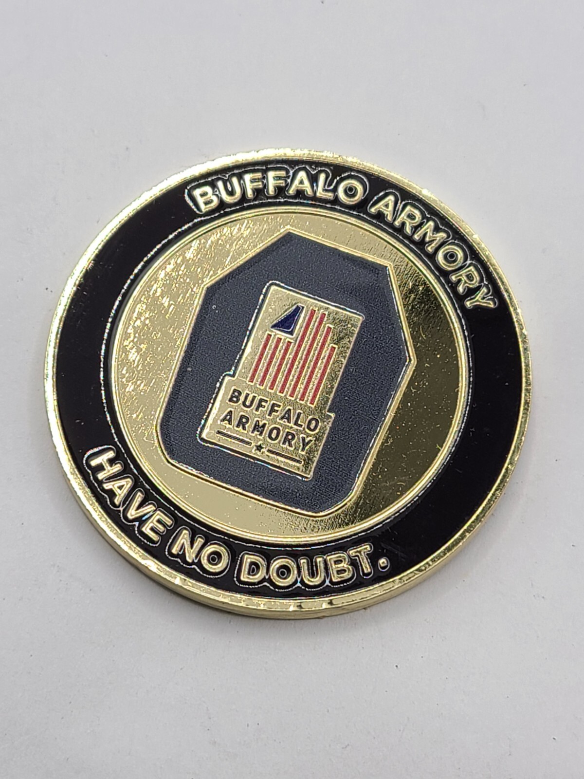 Buffalo Armor (Rifle Plates & Shields) Challenge Coin 1.75"