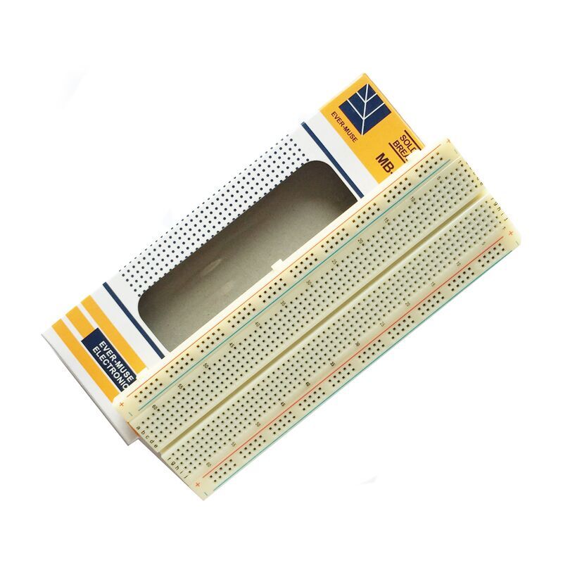 2pcs Solderless MB-102 MB102 Breadboard 830 Tie Point PCB BreadBoard For Arduino
