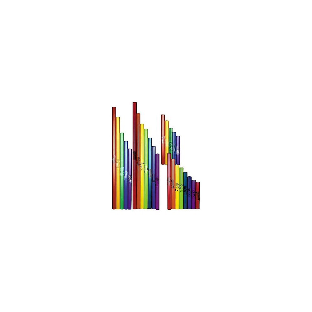 BOOMWHACKERS Complete Upper & Lower Octave Sets Tuned Percussion Tubes
