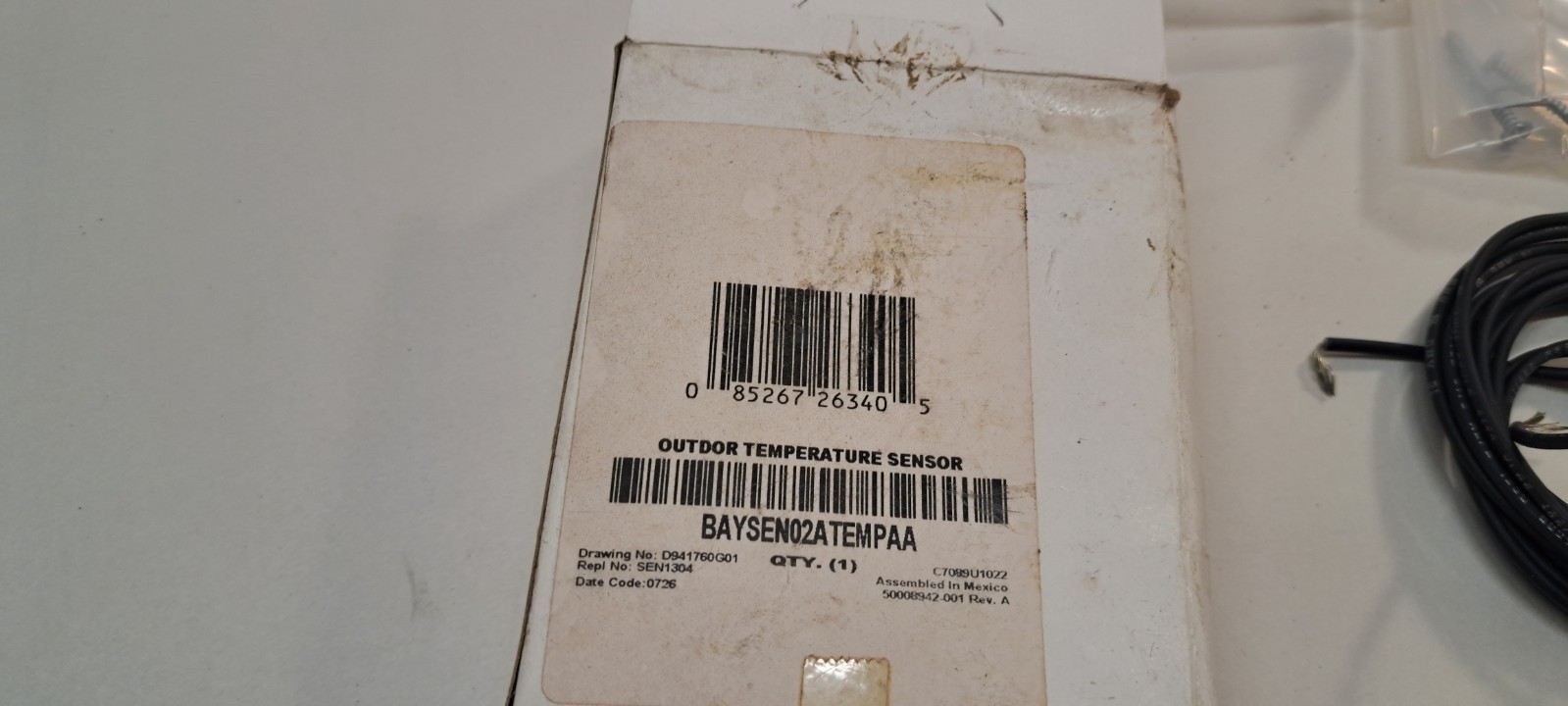 Trane BAYSEN02ATEMPAA Outdoor Temperature Sensor