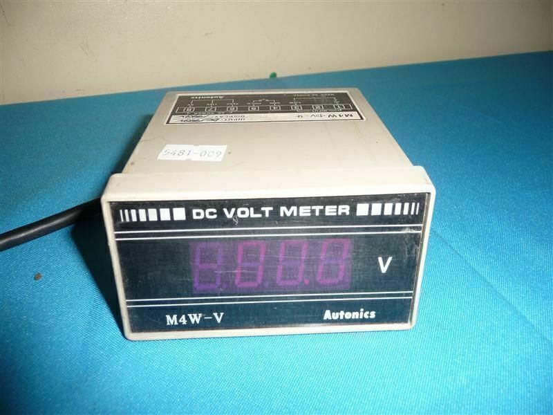 Autonics M4W-DV-4 M4WDV4 DC Volt Meter