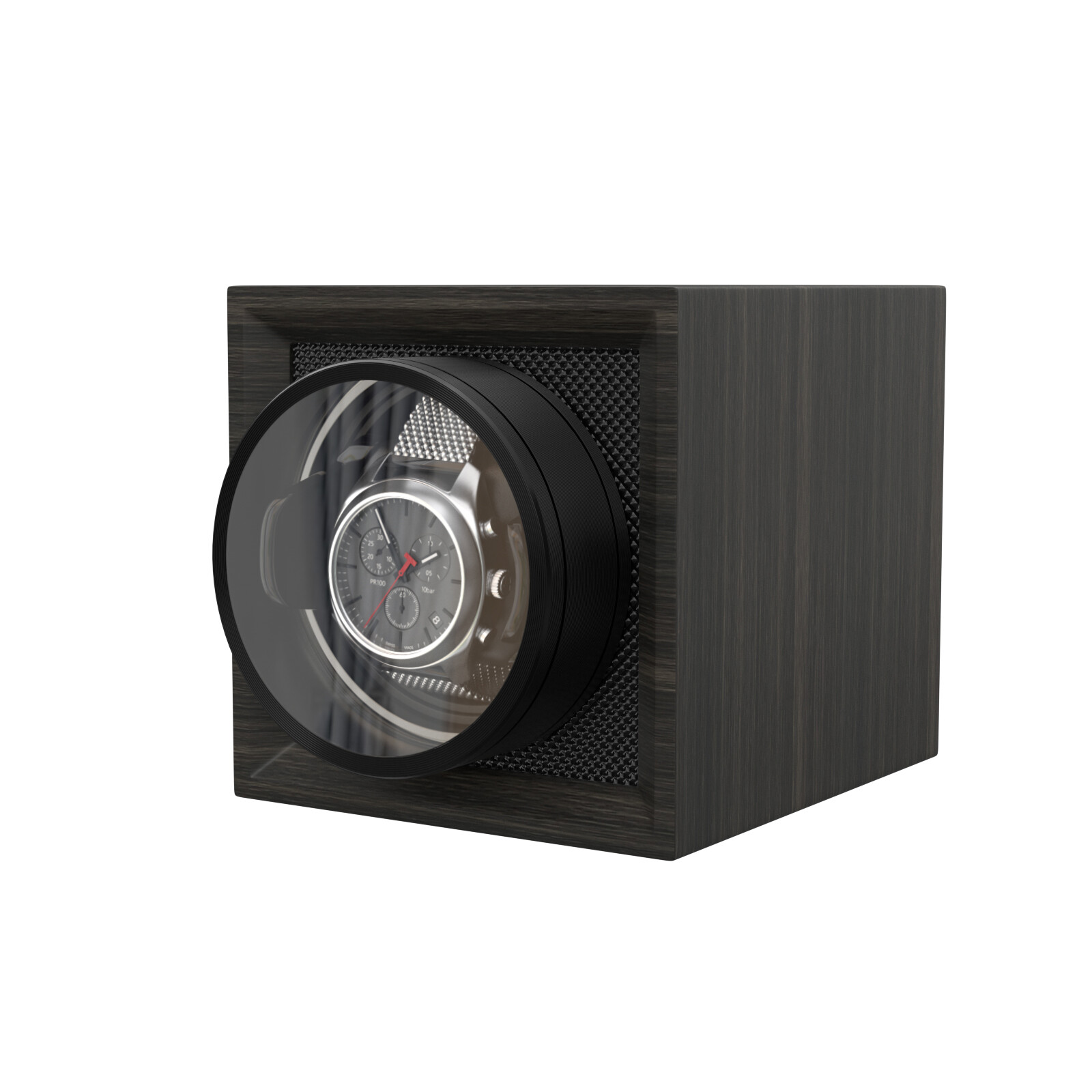 Automatic Single Watch Winder Box Display Storage Case Quiet Mabuchi Motor Gift