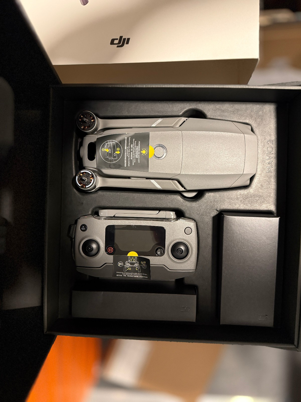 DJI Mavic 2 Zoom - OPEN BOX - Never Flown, 0 Flights, Still has Factory Labels!