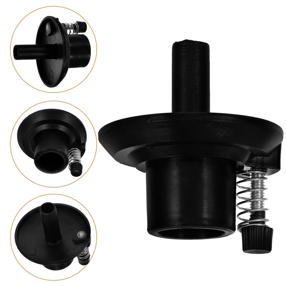 Hi Hat Cymbal Support Holder Black ABS Durable Cymbal Stand for Drum Kits