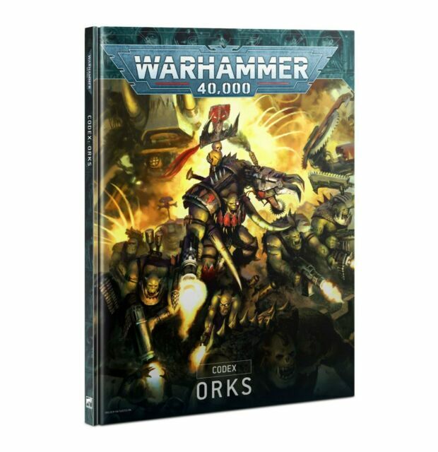 Games Workshop Warhammer 40k Codex Orks 9th Edition Book
