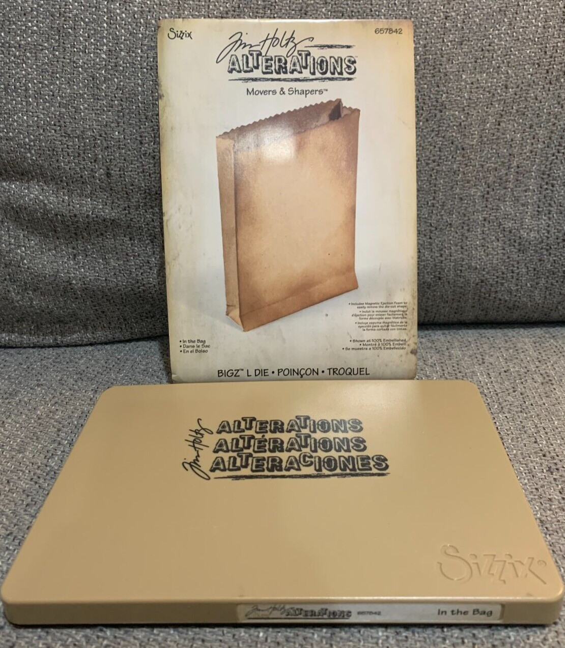 Tim Holtz Movers & Shapers ** In the Bag ** 657842 (no plastic cover)