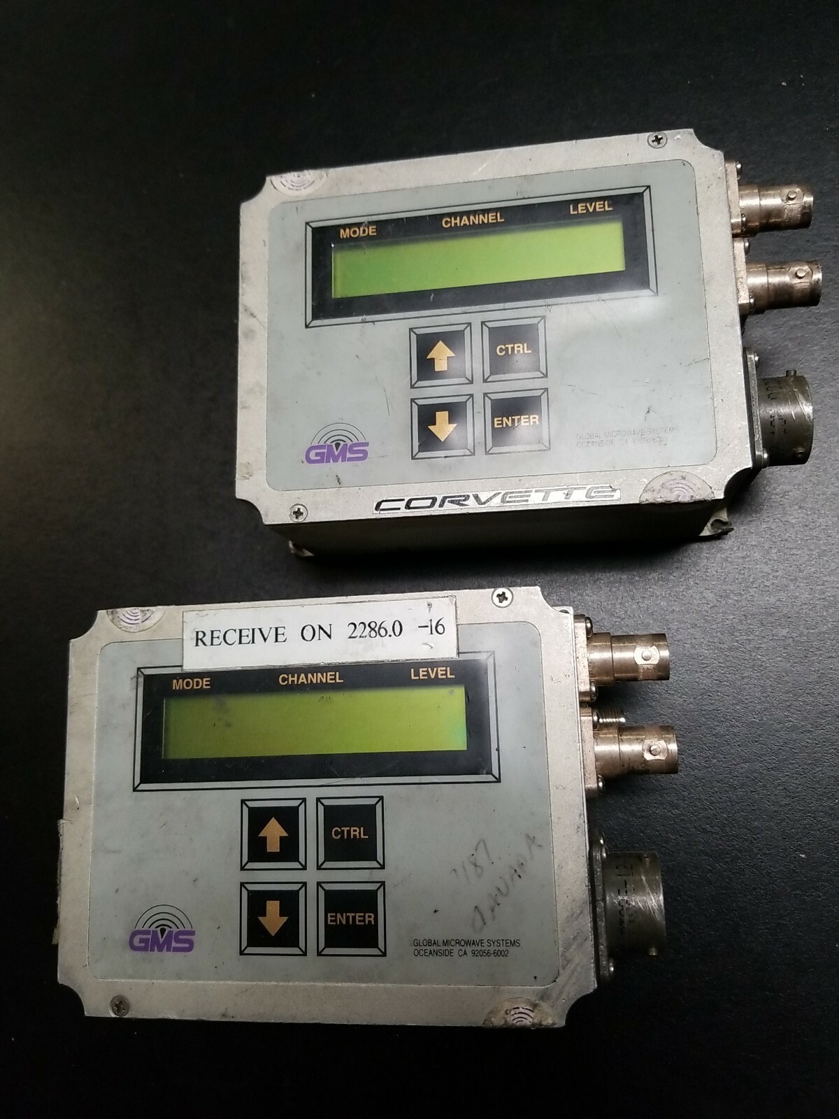 GMS Global Microwave Systems RX S-Band, SR,  Receiver, 2 MHz (x2)