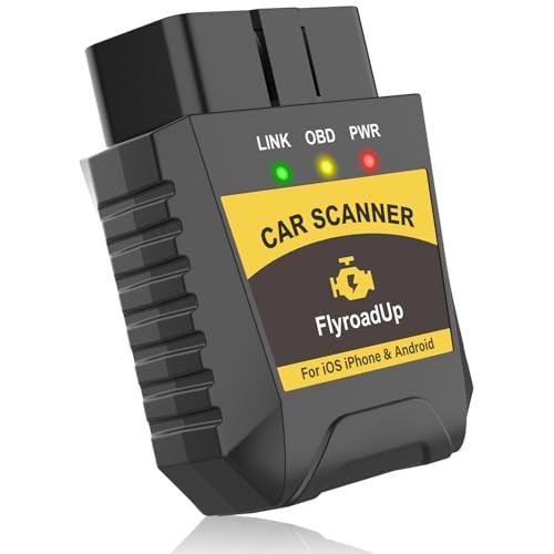 OBD2 Scanner Bluetooth for iPhone iOS Android OBDII Diagnostic Scan Tool Code