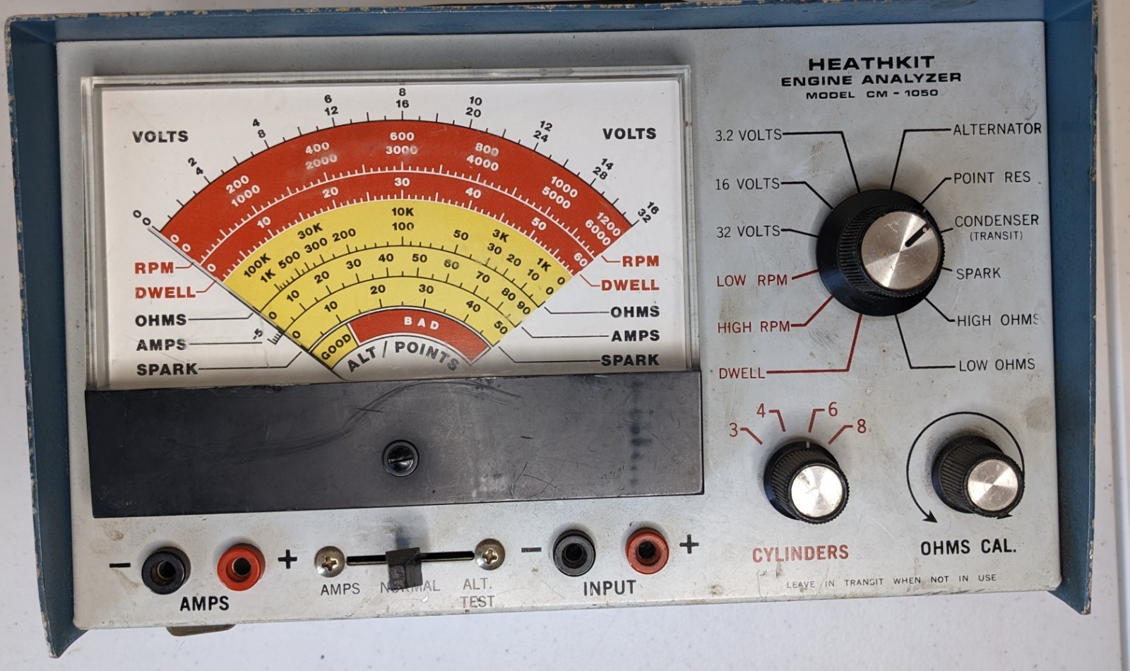 Heathkit Engine Analyzer model CM-1050 - AS-IS