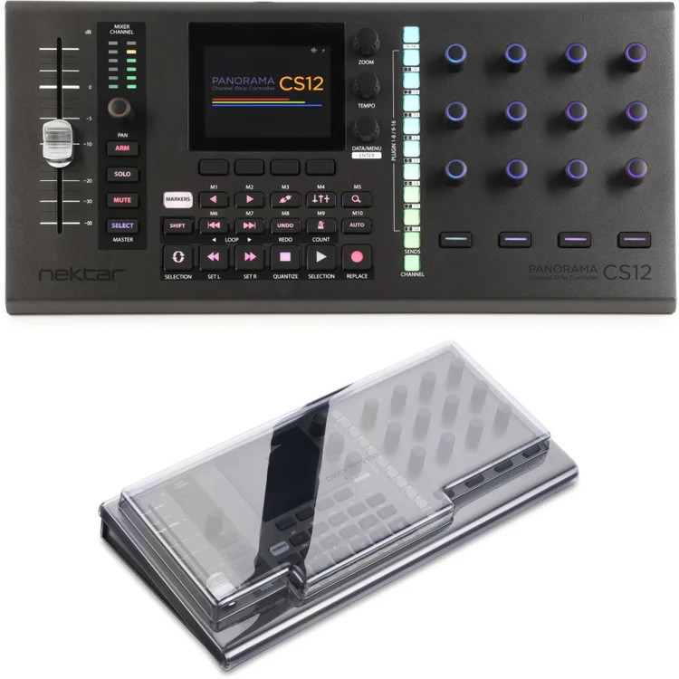 Nektar Panorama CS12 Channel Strip and DAW Plug-in Controller with Decksaver
