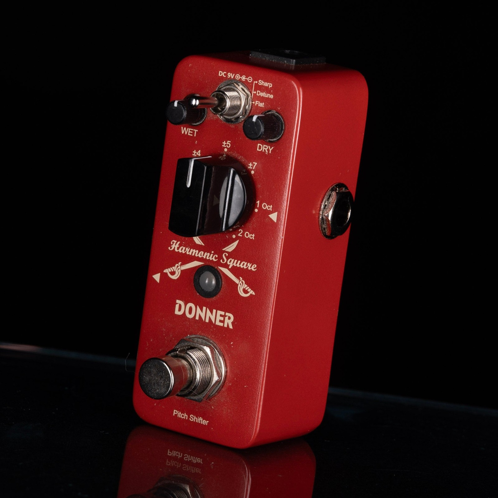 Used Donner Harmonic Square Pitch Shifter Pedal