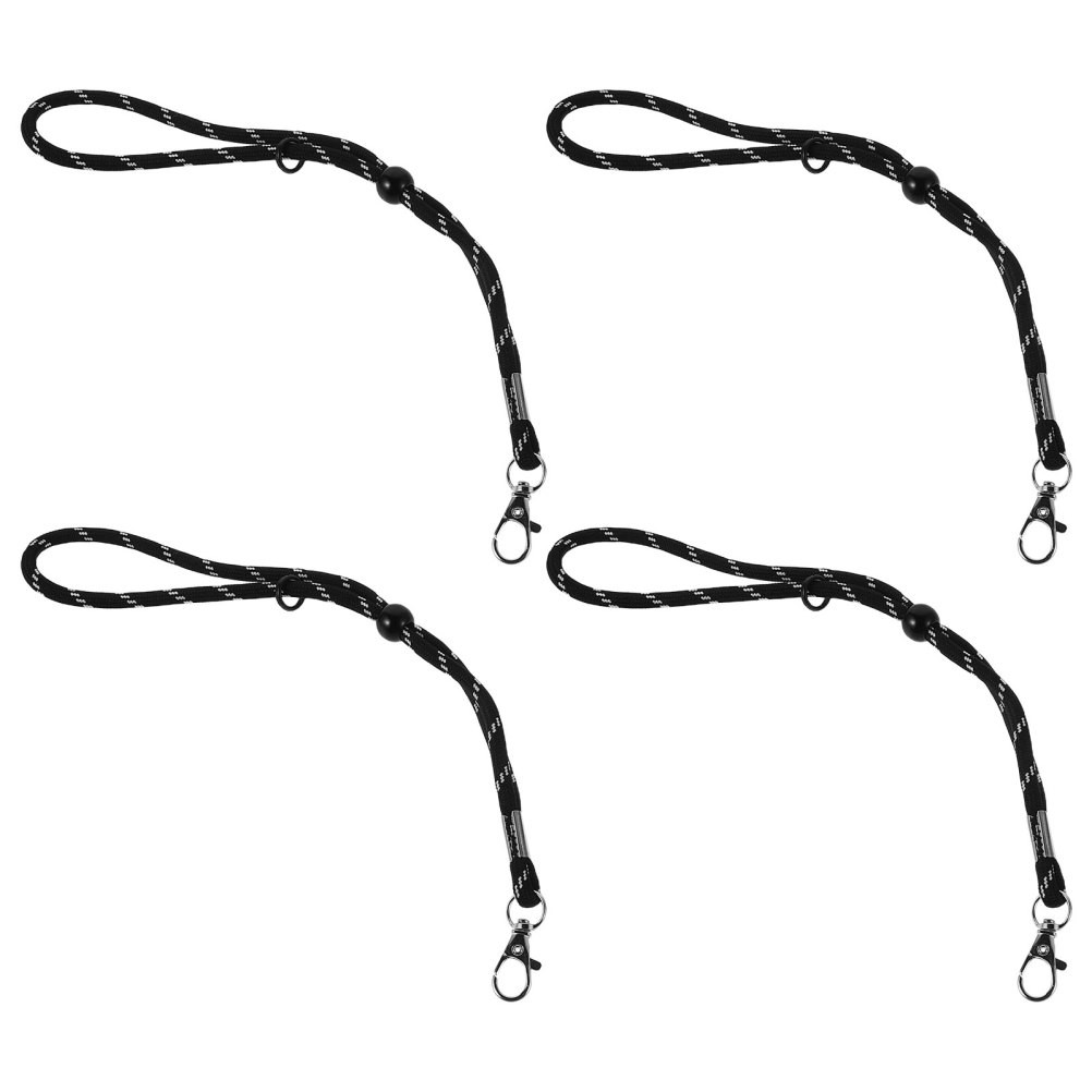 2 Pairs Ski Glove Wrist Straps: Adjustable Leashes Anti-Lost Hanging Mitten
